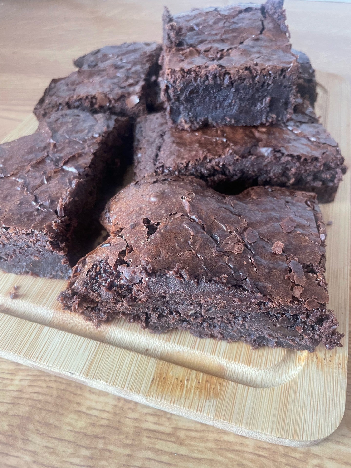 Classic chocolate brownies box of 4